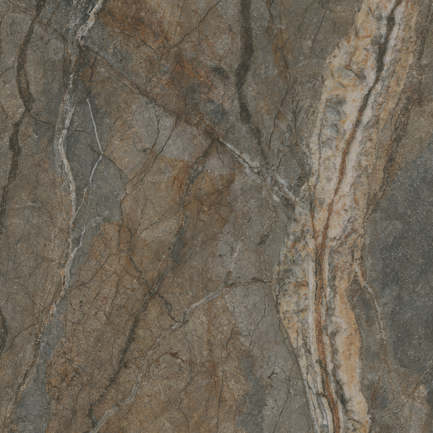 Керамогранит Сильвер Рут серый 119,5х119,5, DL013100R