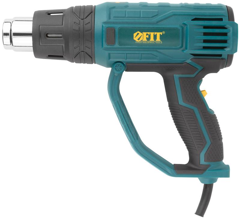 Фен технический 2000Вт 350/600град. 300/500л/мин FIT 80612