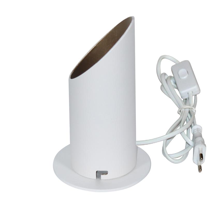 Светильник "Соната" 150 ННБ 63-60-009 G9 [ИМ] настол. бел.зол./шнур бел. Элетех 1005405284