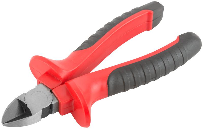 Бокорезы "Оптима" 140мм двухцветные обрезиненные ручки полированная сталь КУРС 47550