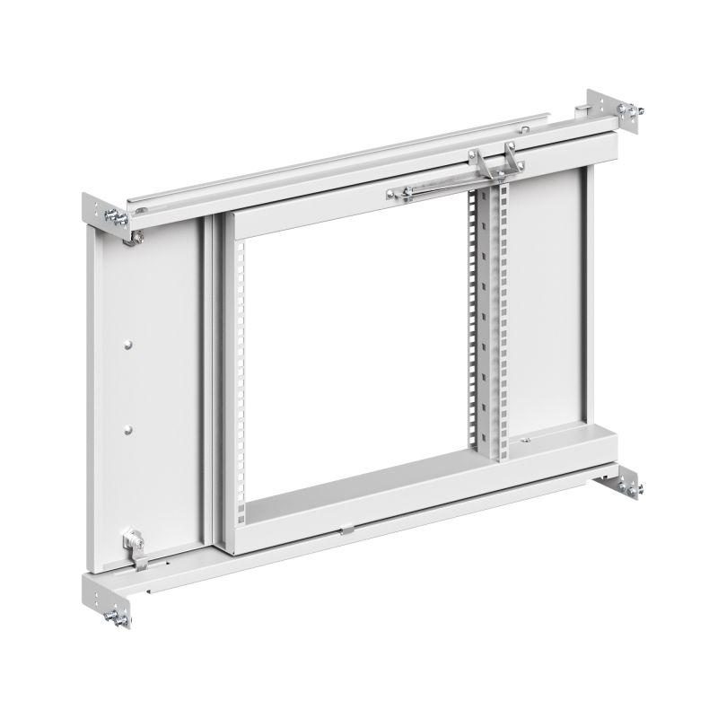 Рама поворотная частичная центрированная 6U для 19дюйм оборудования для корпусов CQE N 400х1000мм DKC R5FRKP610