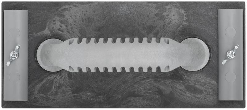 Терка для нажд. бумаги пластиковая с мет. прижимом 230х105мм черн. MOS 39720М