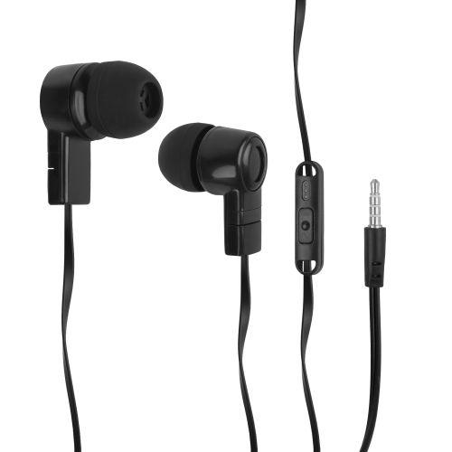 Наушники проводные RX800 айфон самсунг apple вкладыши с микрофоном черн. Intro Б0050795