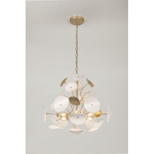 Люстра Albertina 4124-304 40Вт 8хE14 дизайн Rivoli Б0068032