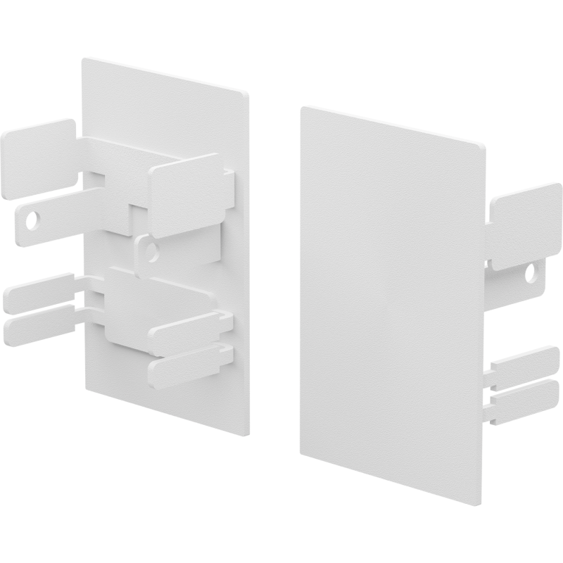 Комплект торцевых крышек End cap set LINER 60/S WH metal СТ 2473000560