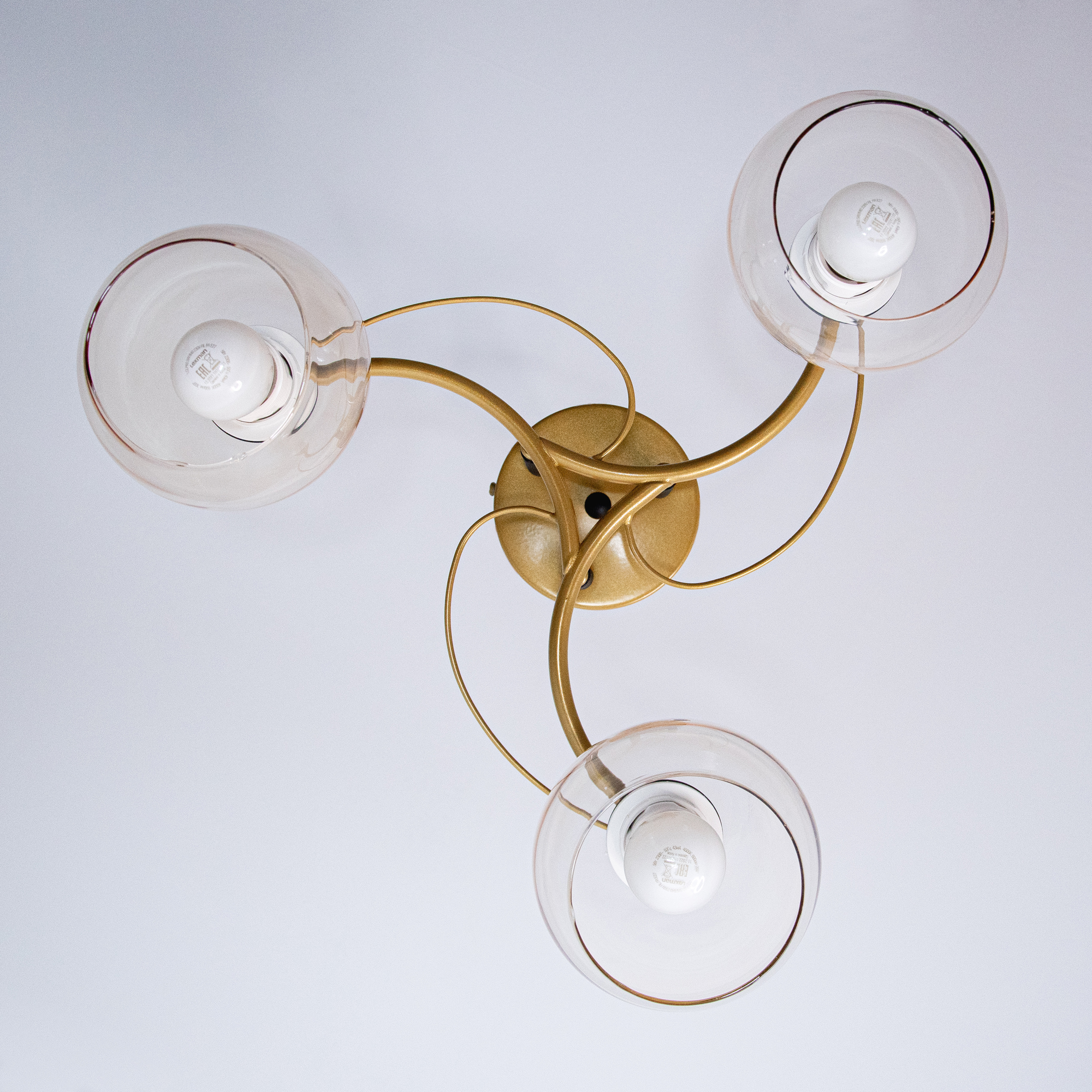 Светильник Лия3-А зол. НПБ 01-3х60-187 Е27 ИУ