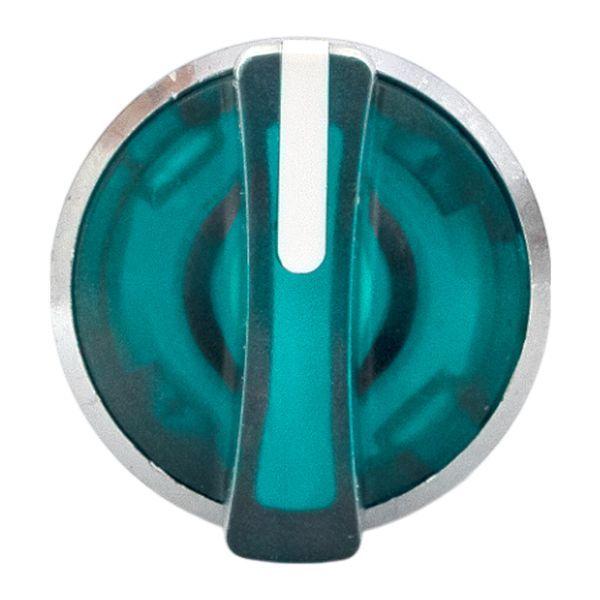 Механизм переключателя исполнительный XB4 IP65 на 3 положения возвратный без фиксации с подсветкой с короткой ручкой зел. EKF XB4BD3L-G-65