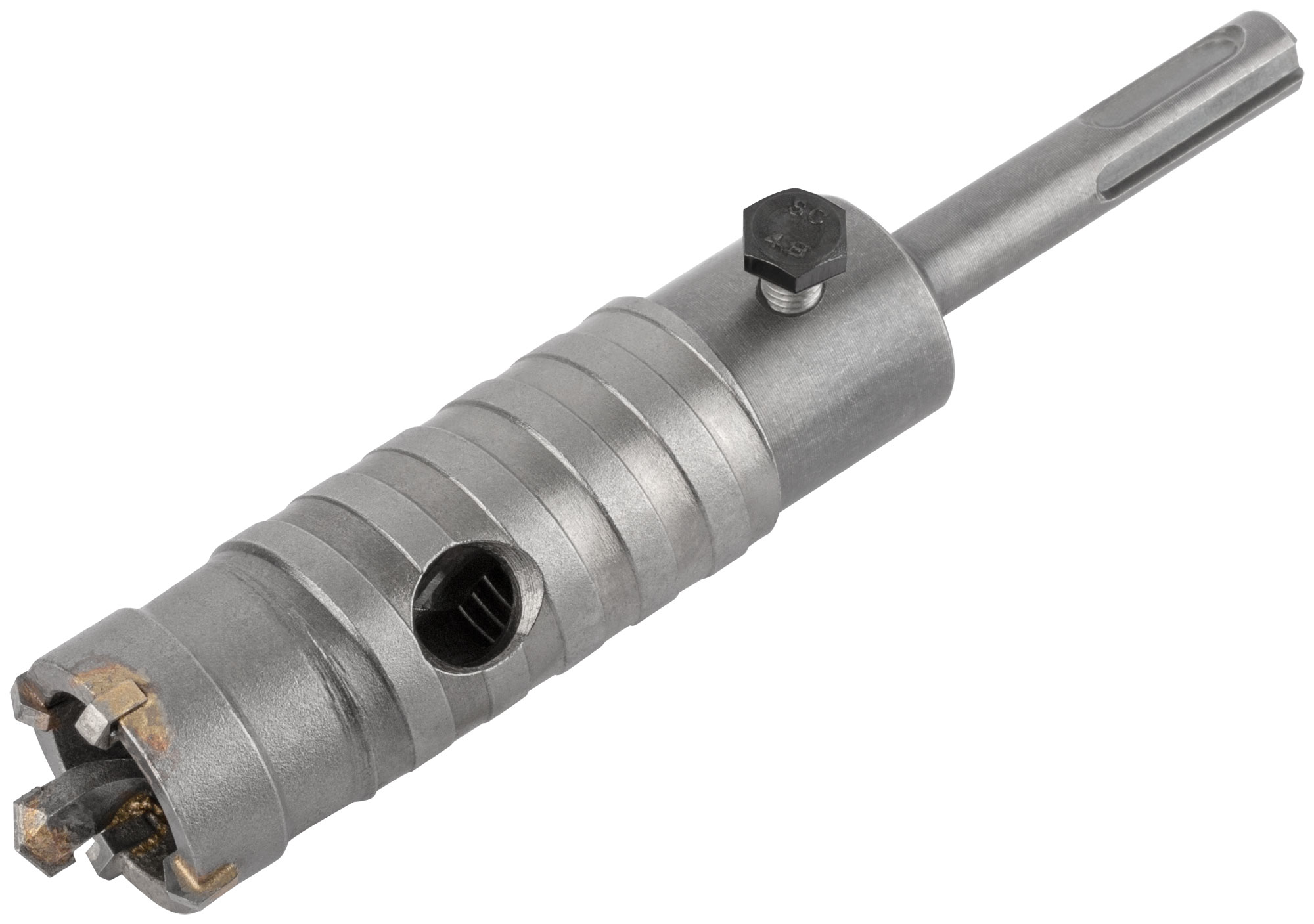 Коронка кольцевая по бетону, хвостовик 110 мм в сборе, 33 мм