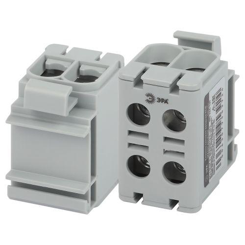 Клемма силовая вводная КСВ NO-224-137 (KE66) 6-50кв.мм "L" двойн. сер. Эра Б0065593