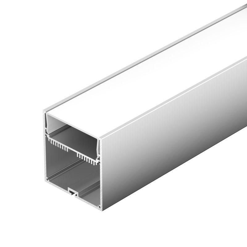 Профиль SL-LINE-7477-2500 ANOD+OPAL L2500 с экраном алюм. Arlight 020468