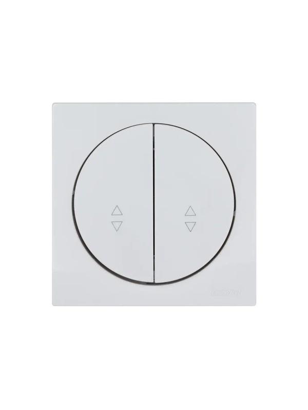 Выключатель проходной 2-кл. СП OSEN 10А IP20 механизм бел. LEZARD 743-0288-106