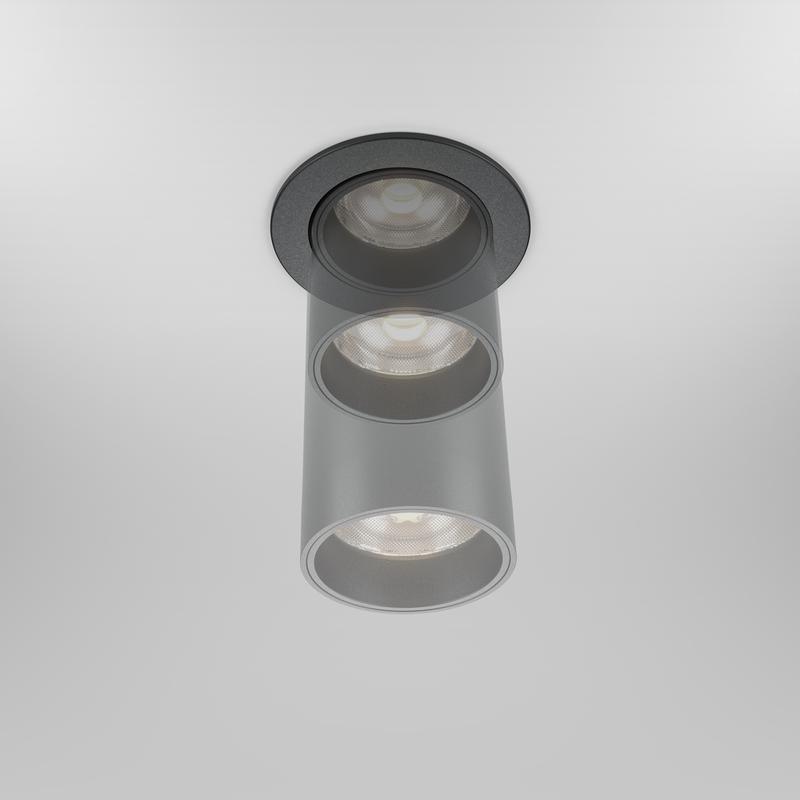 Светильник FOCUS LED 12Вт 4000К 60град. встраив. Maytoni DL125-L12-4K-B
