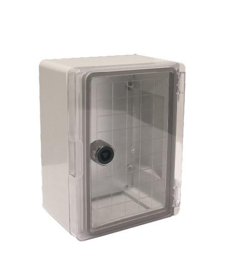 Корпус щита распределительного 180х240х130мм навесной влагозащ. прозр. дверца пластик Cetinkaya Pano CP5032