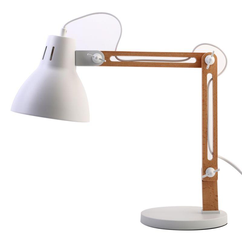 Светильник настольный KD-355 C01 230В 40Вт E27 бел. Camelion 14157