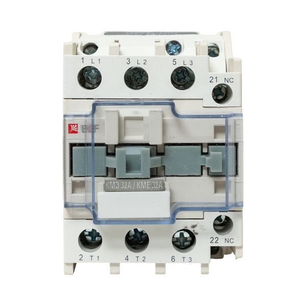 Контактор КМЭ 32А кат. 380В AC 1НЗ EKF ctr-s-32-380-nc