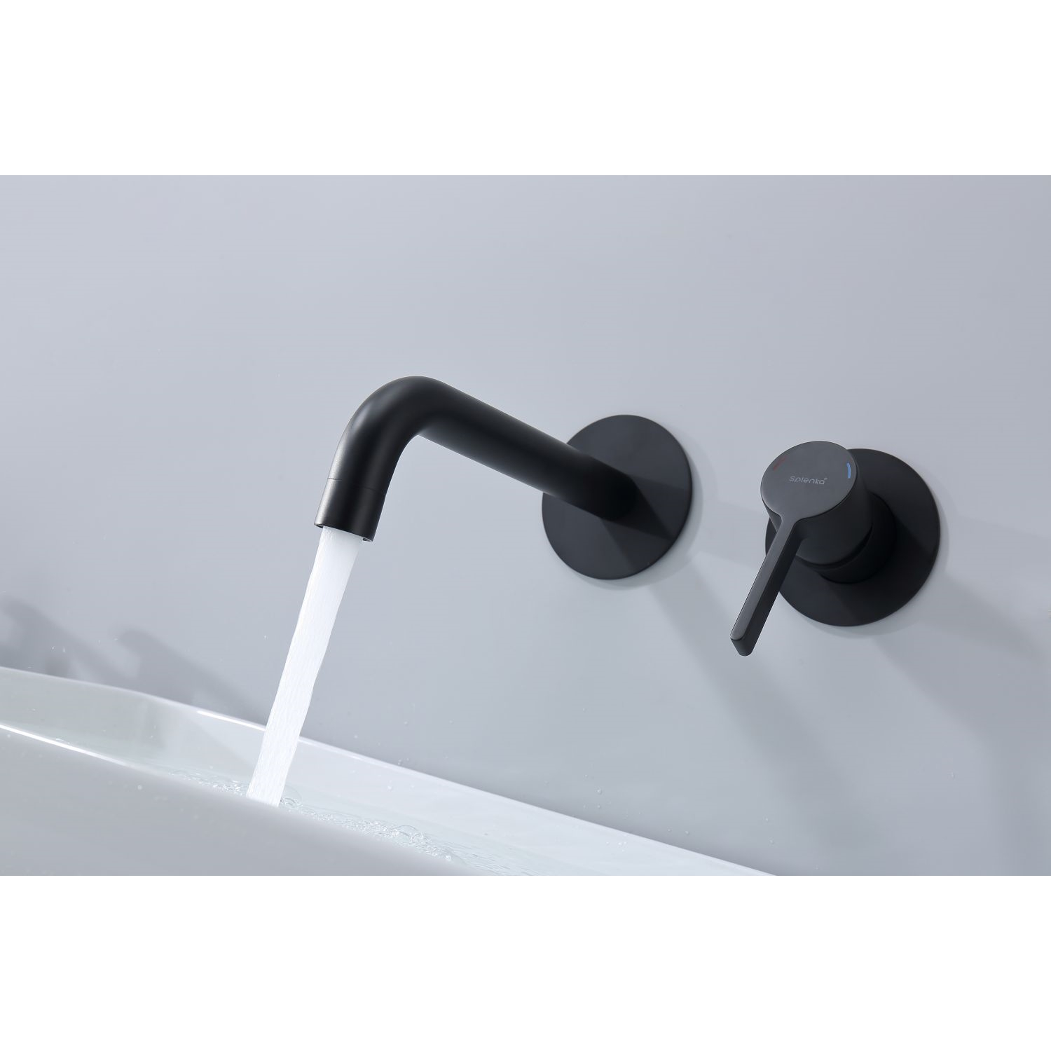 Смеситель для раковины Splenka S221.11.06, черный