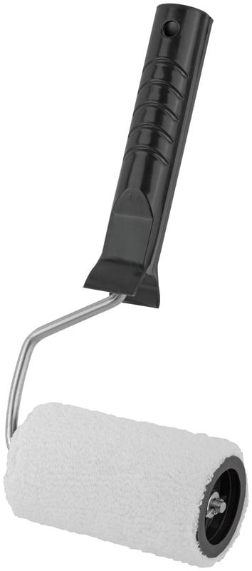 Валик 100мм с ручкой велюр. КУРС 02571