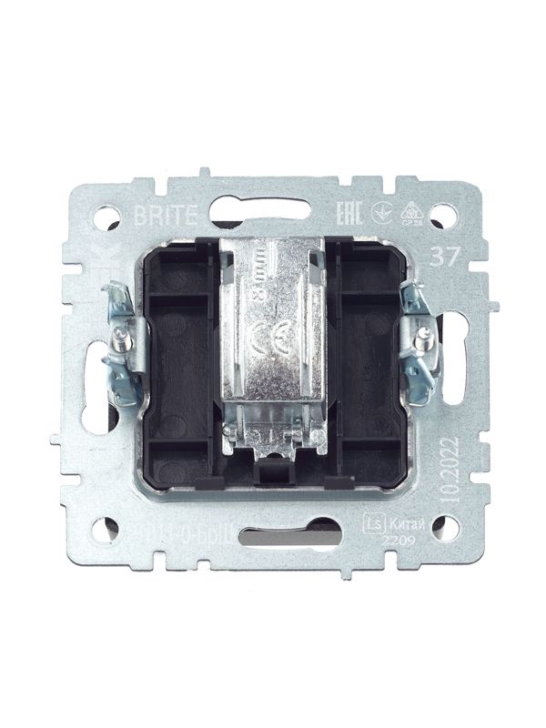 Розетка телевизионная оконечная TV СП Brite РТВ11-0-БрШ механизм шампань IEK BR-A10-O-K37