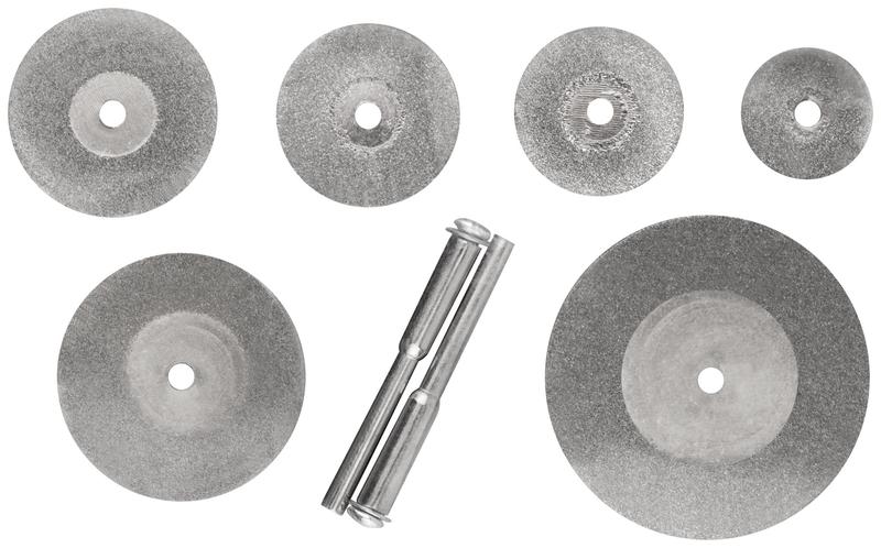 Круги отрезныемини с алмазным напылением 12шт FIT 36489