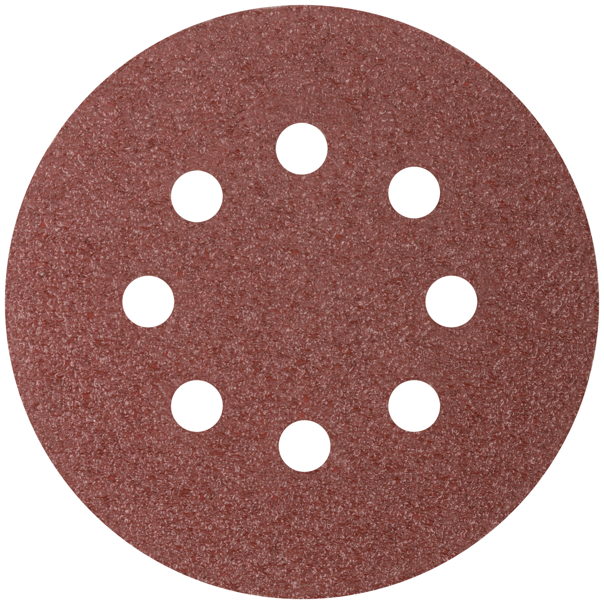 Круги абразивные шлифовальные перфорированные на ворсовой основе под "липучку" (Р24, 125 мм, 5шт.),  CUTOP Profi