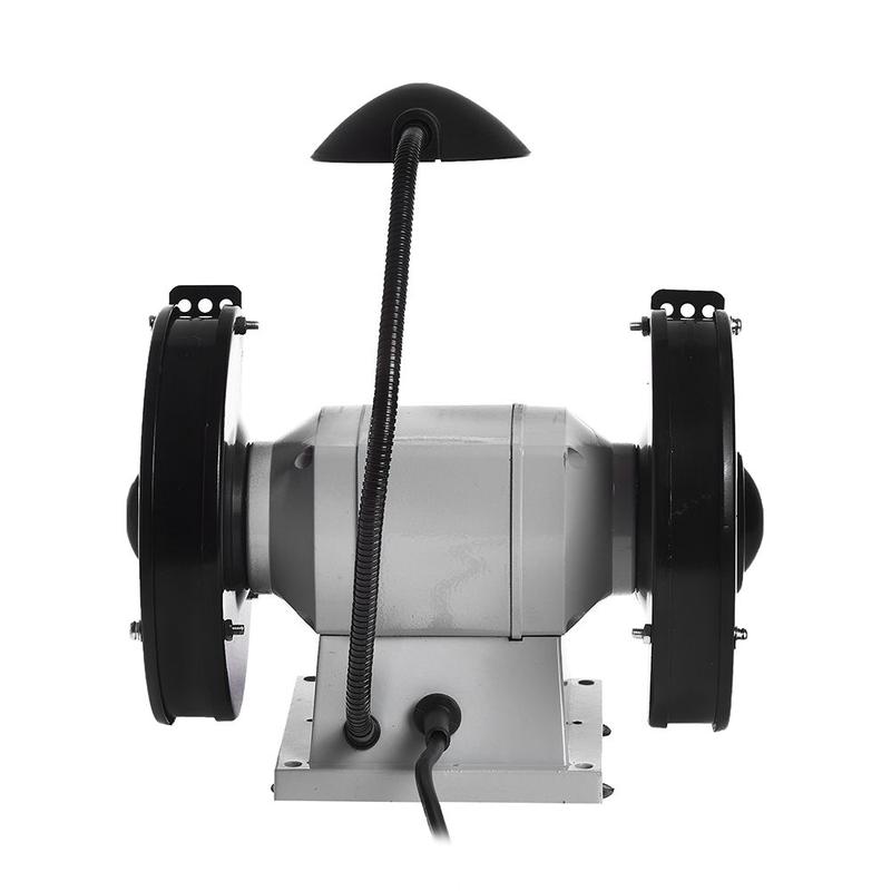 Станок заточной Т-150/150 с подсветкой диаметр шлифовального круга 150мм ширина 16мм 150Вт ИНТЕРСКОЛ 591.1.0.00