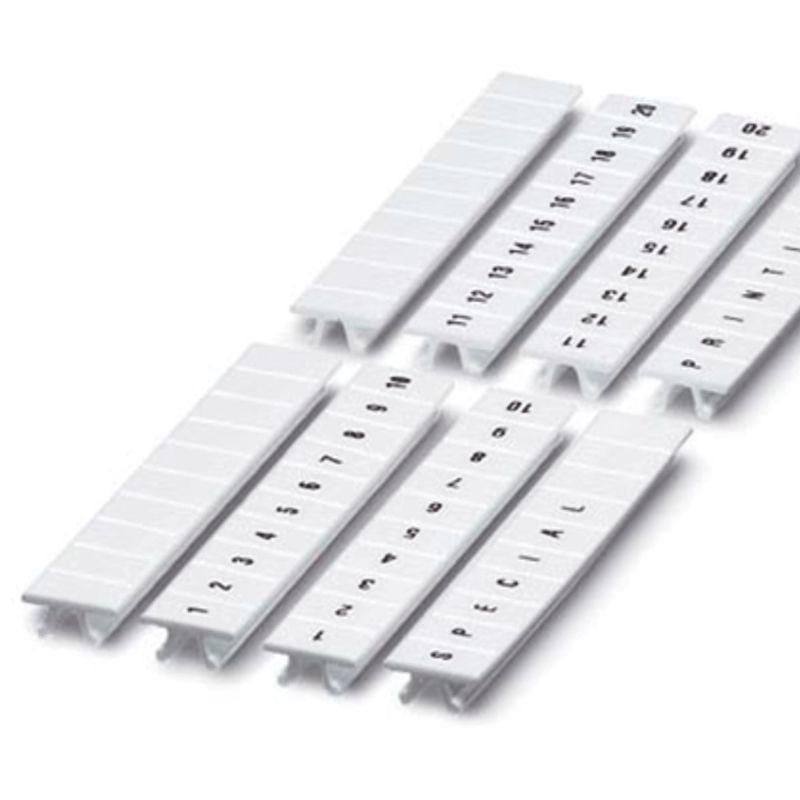 Маркировка для клемм ширина 6мм знак заземления в круге горизонтальная ориентация 1шт=полоса из 10 маркеров (уп.10шт) DKC NUPUTUK-6-PEH