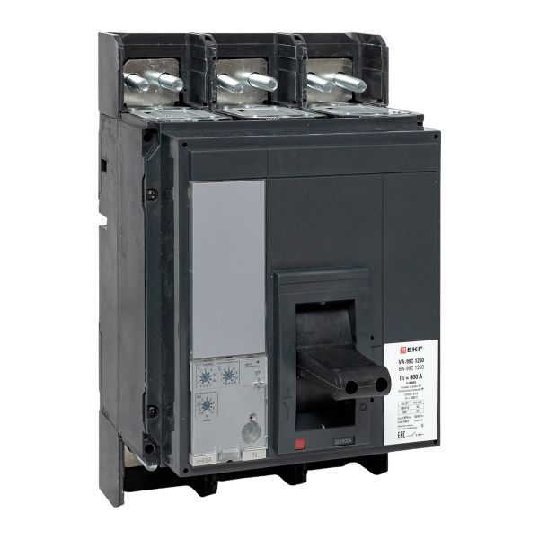 Выключатель автоматический 3п 1250/800А 50кА ВА-99C Compact NS PROxima EKF mccb99C-1250-800