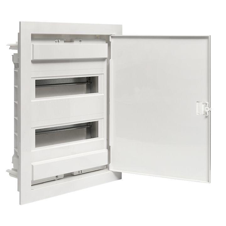 Щит силовой встраив. Nova 24мод. IP41 с пластик. дверью PROxima EKF nv-pb-pd-2