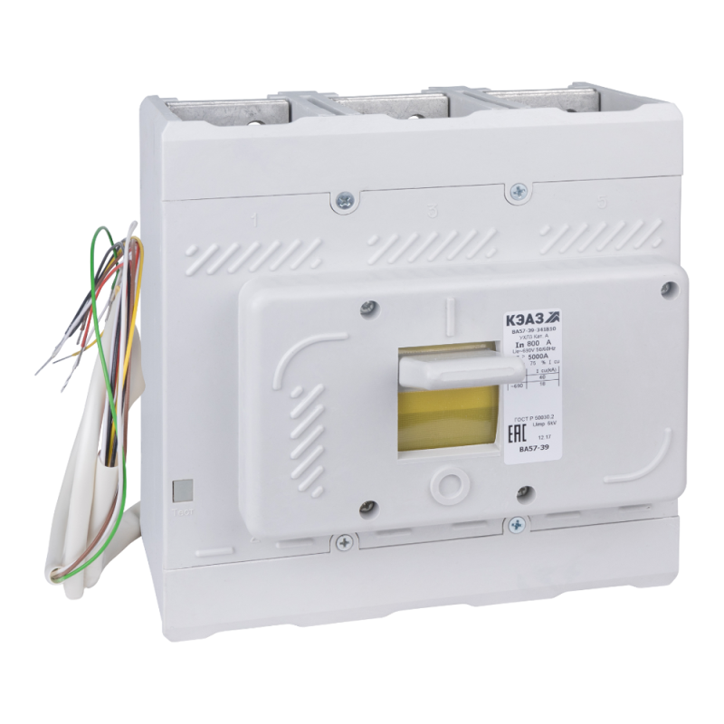 Выключатель автоматический ВА57-39-630010-630А-2500-440DC-УХЛ3 КЭАЗ 381938