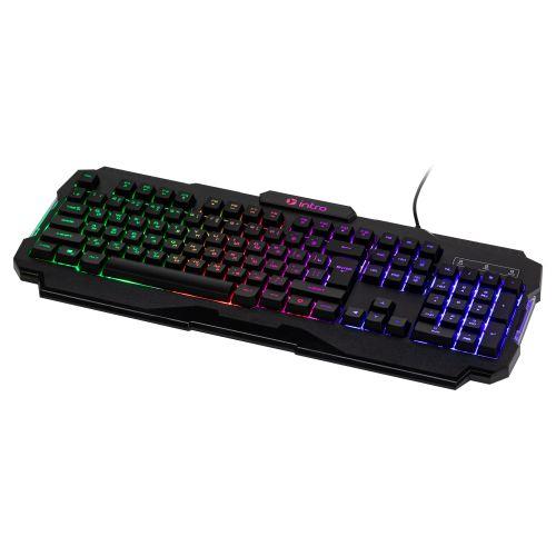 Клавиатура KG560 игровая проводная с подсветкой черн. Intro Б0056139