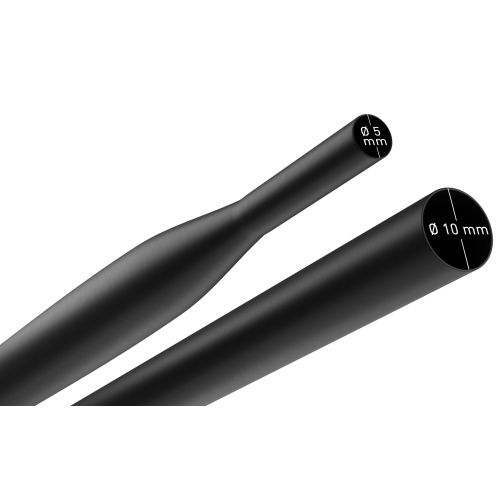 Трубка термоусадочная ТТУ нг-LS 10/5 1м черн. (уп.25шт) Эра Б0067676