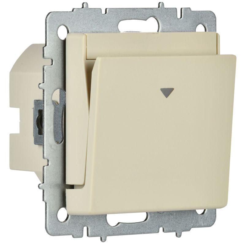 Выключатель карточный BRITE 30А ВС10-1-8-БрКр механизм беж. IEK BR-V11-0-10-K10