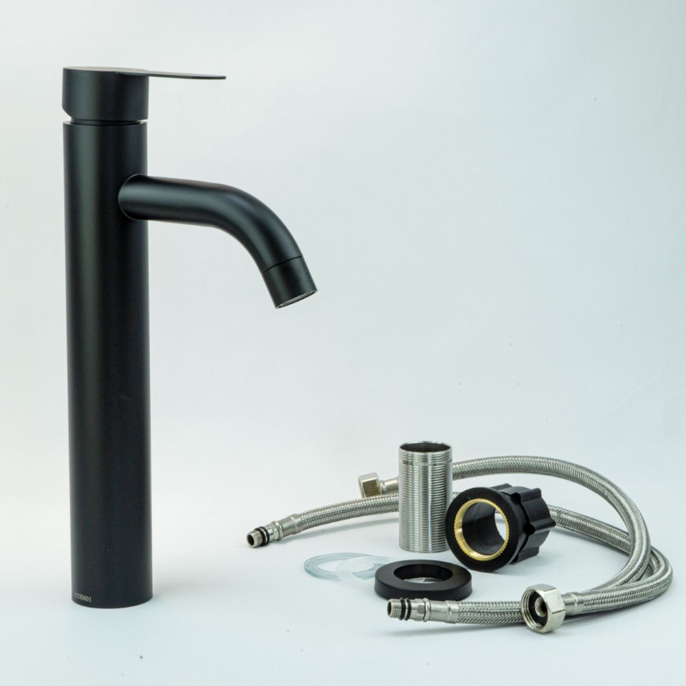 Смеситель для раковины Fmark FS8211H, черный