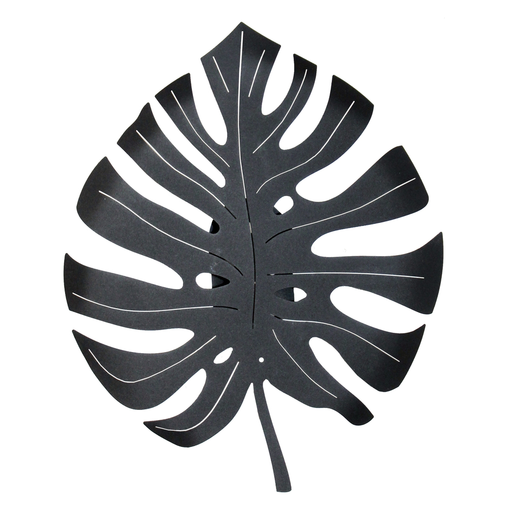 Светильник Монстера 512 черн.муар 330 х 275 НББ 01-60-174 Е14 ИМ настенный