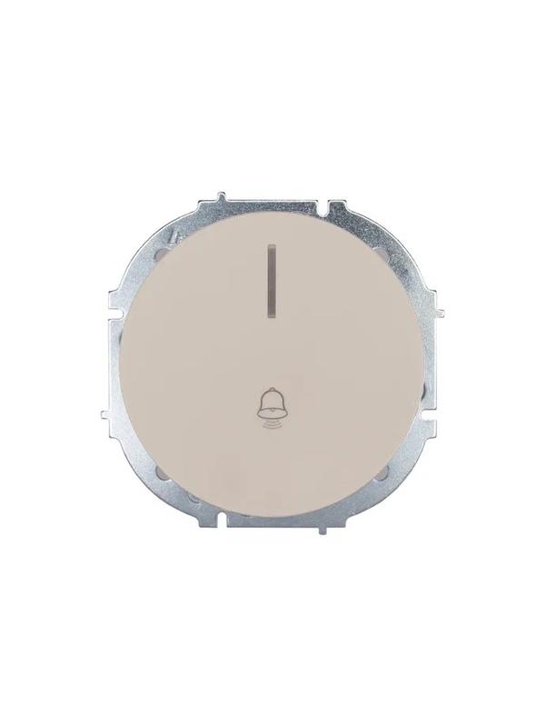Кнопка звонка СП OSEN с подсветкой механизм сл. кость LEZARD 743-9088-108