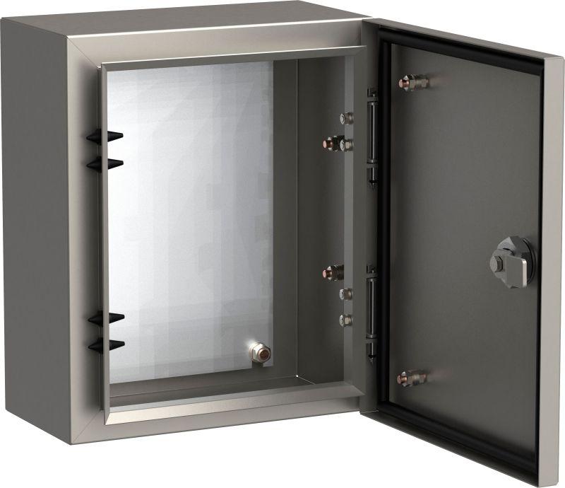 Корпус ЩМП-30.25.20 (AISI 304) TITAN 5 УХЛ1 IP66 метал. IEK TI5-11-N-030-025-020-66