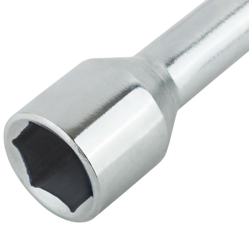 Ключ балонный крест усиленный 17х19х21мм+1/2дюйм длина 400мм FIT 62760