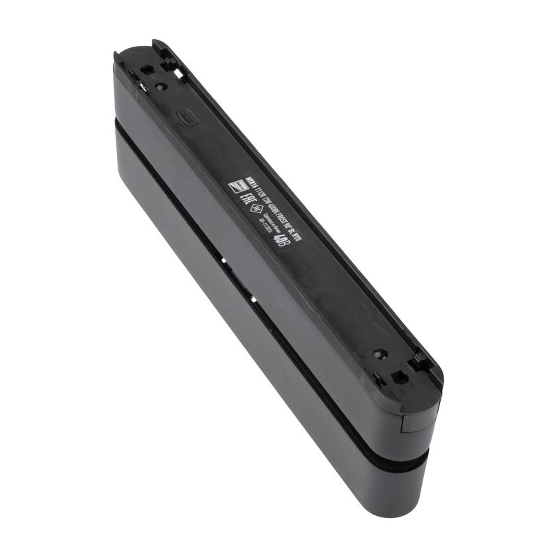 Светильник светодиодный трековый MTR16 1112R 12Вт 4000К frost 90град. BL IP20 низковольтный Pro черн. JazzWay 5056916