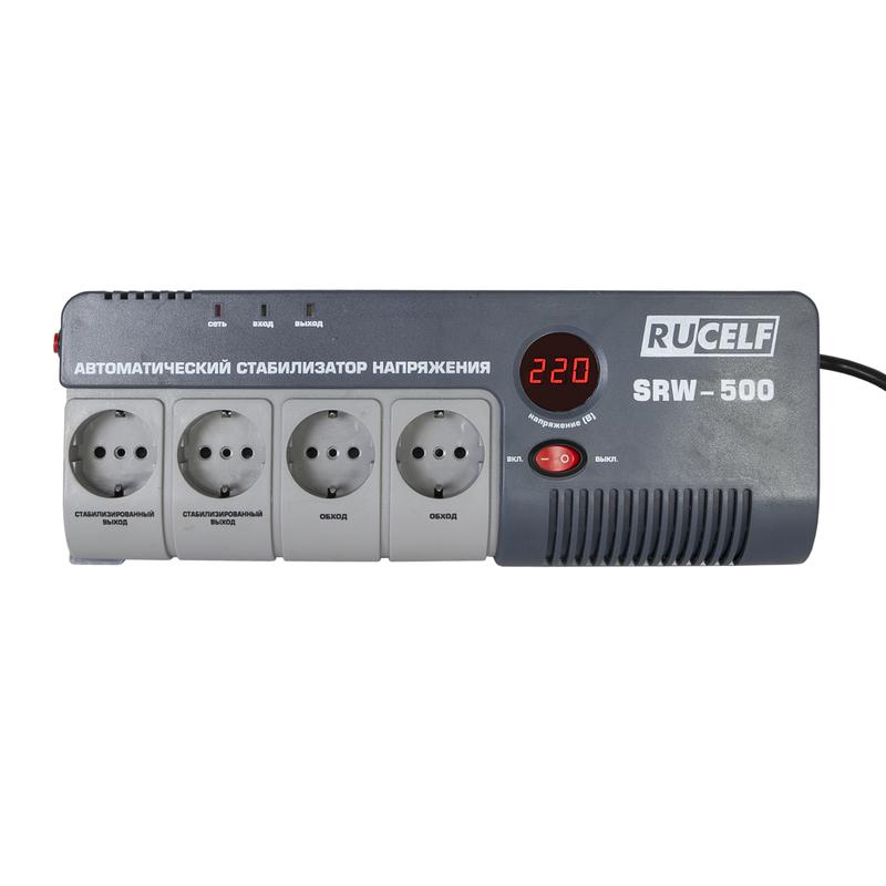 Стабилизатор напряжения релейный RUCELF SRW-500-D