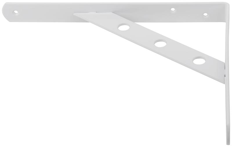 Уголок-кронштейн усиленный 250х200мм бел. КУРС 66105