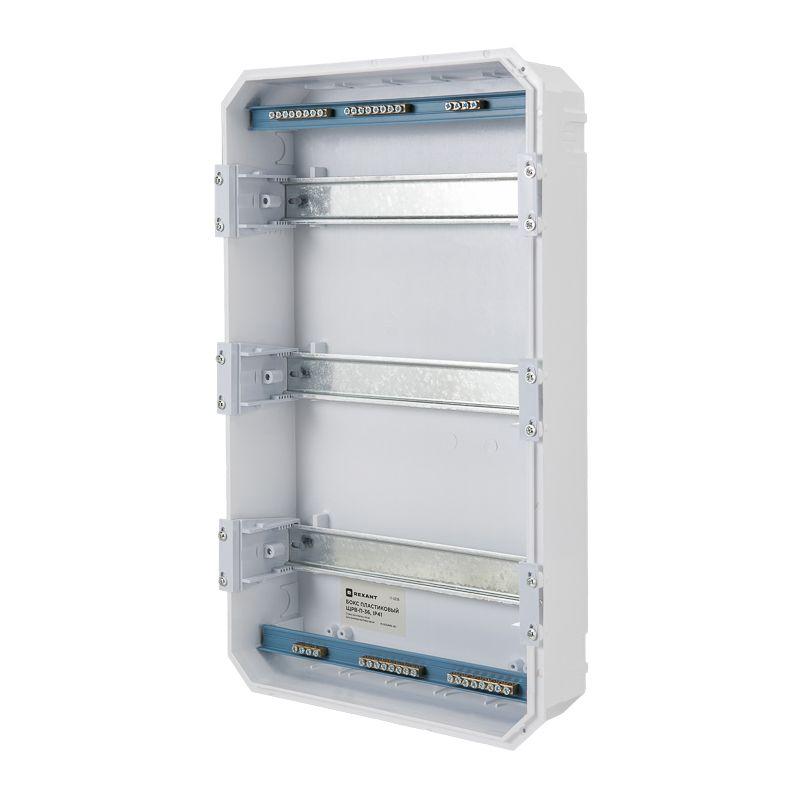 Бокс ЩРВ-П-36 IP41 пластик. бел. Rexant 11-0236