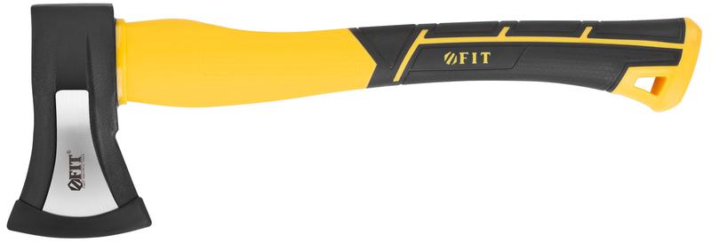 Топор-колун "ушастый" кованый 1000г фибергласовая ручка FIT 46171
