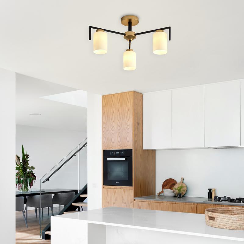 Светильник Paron 60Вт E27х3 IP20 потолочн. Freya FR2034CL-03GB