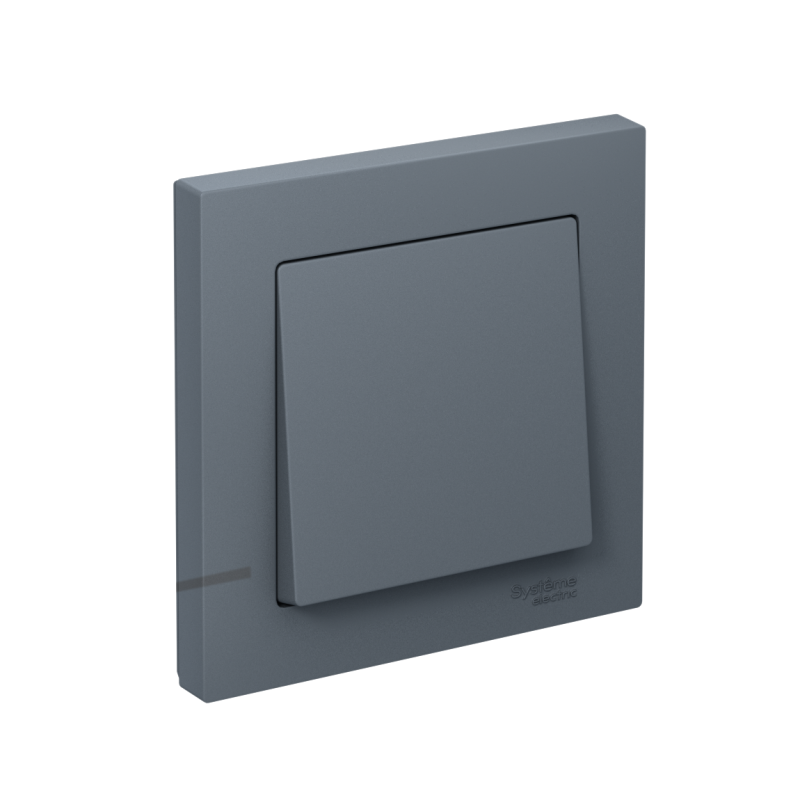 Выключатель 1-кл. AtlasDesign (сх. 1) 10AX быстрозажим. клем. в сборе грифель SE ATN000712S