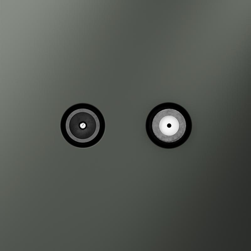 Розетка телевизионная оконечная TV + SAT 2-м СП S70 механизм титан Voltum VLS060406