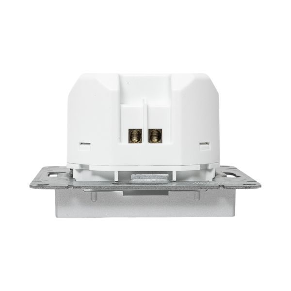 Розетка СП Эпика USB-A+С механизм алюм. EKF UP1-SOA-USBA+USBC