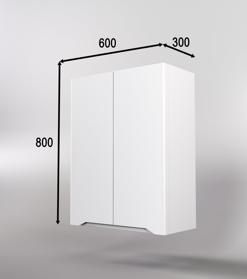 ПШ "Марелла мини 600" Люкс антискрейтч белый матовый, PLUS