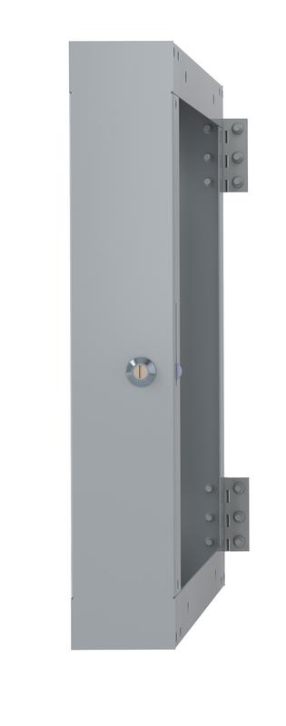 Секция задняя для настен. шкафа 18U RAL 7000 темн./сер. SYSMATRIX WP DS.18.7000