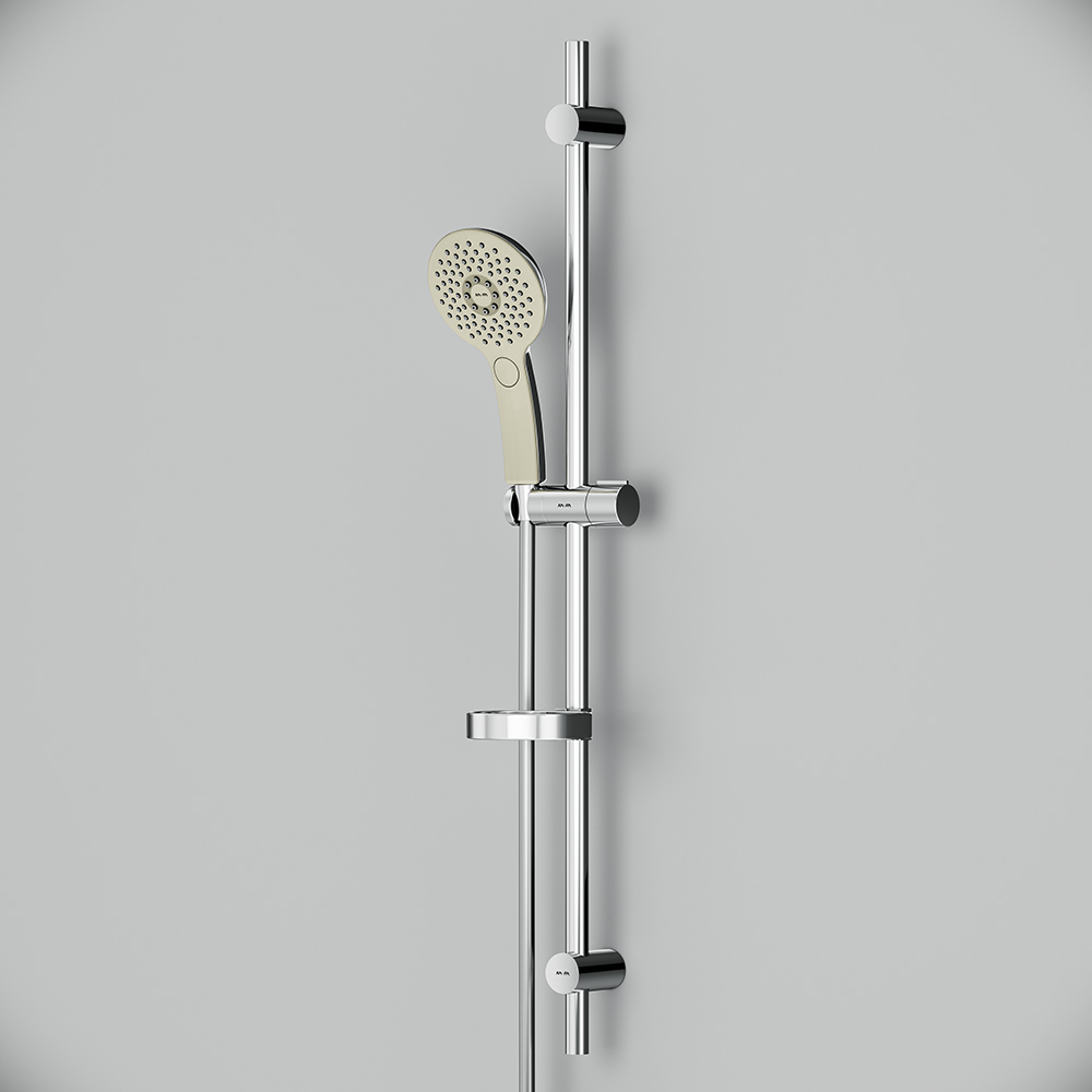 F0150A000 Inspire V2.0, душ.комплект: ручн.душ d 120 мм 3 ф-ции, штанга 900, шланг 1 750 мм, хром, ш