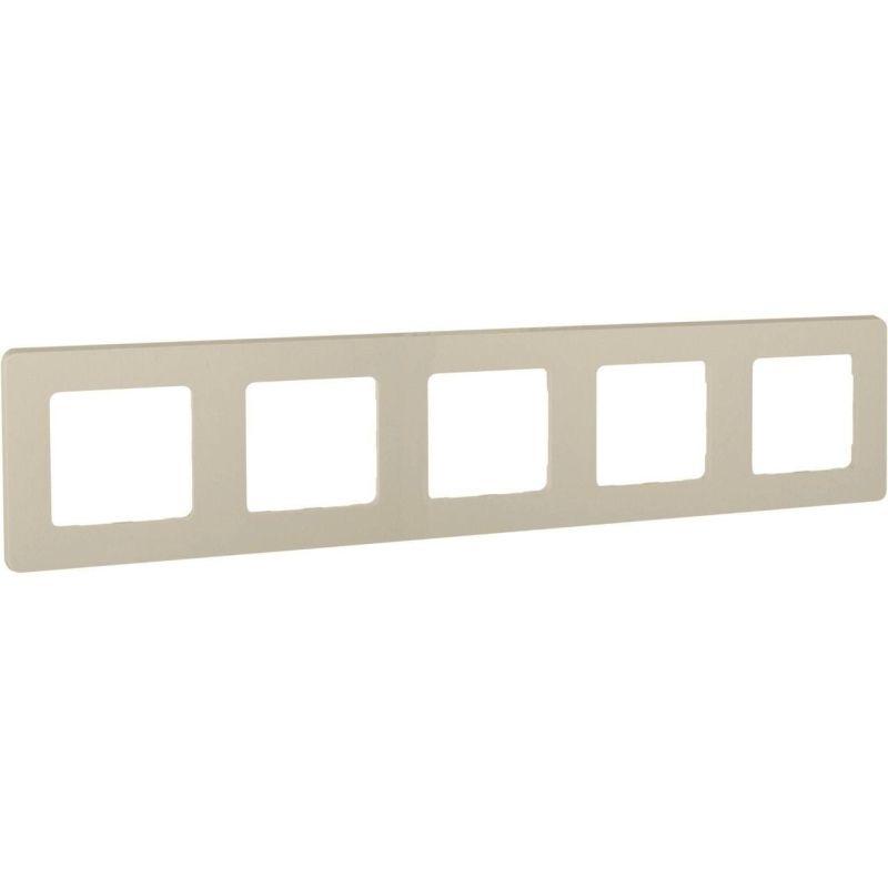 Рамка 5-м Inspiria сл. кость IEK 673971